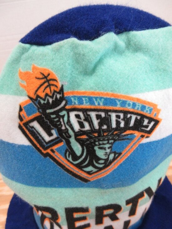 VGT New York Liberty Hat WNBA Fan Giveaway 90s Felt Jester Promo Novelty main image 11